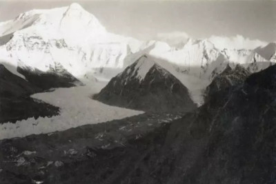 Gipfel und Gletscher George Mallory Mount Everest 4x6 Foto 
