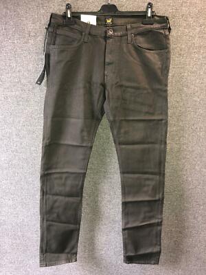 Lee Luke Slim Tapered Black Jeans 34x34 TD017 GG 09