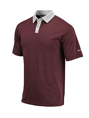 МУЖСКОЕ ПОЛО COLUMBIA OMNI- WICK RANGE POLO СРЕДНИЙ ТЕМНО-БОРДОВЫЙ 6390₽