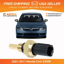 Left Hand Driver Side Coolant Temperature Sensor for 2001-2011 Honda Civic S2000
