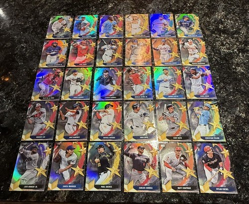 2025 Topps Series 1 STARS OF MLB COMPLETE SET Set OF 30 Skenes Ohtani Wood Crews - Imagen 8 de 8