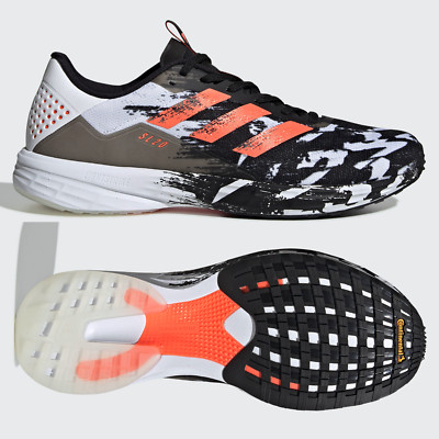 Adidas SL20 Herren Größe 7,5 9 11 Laufschuhe schwarz weiß Turnschuhe