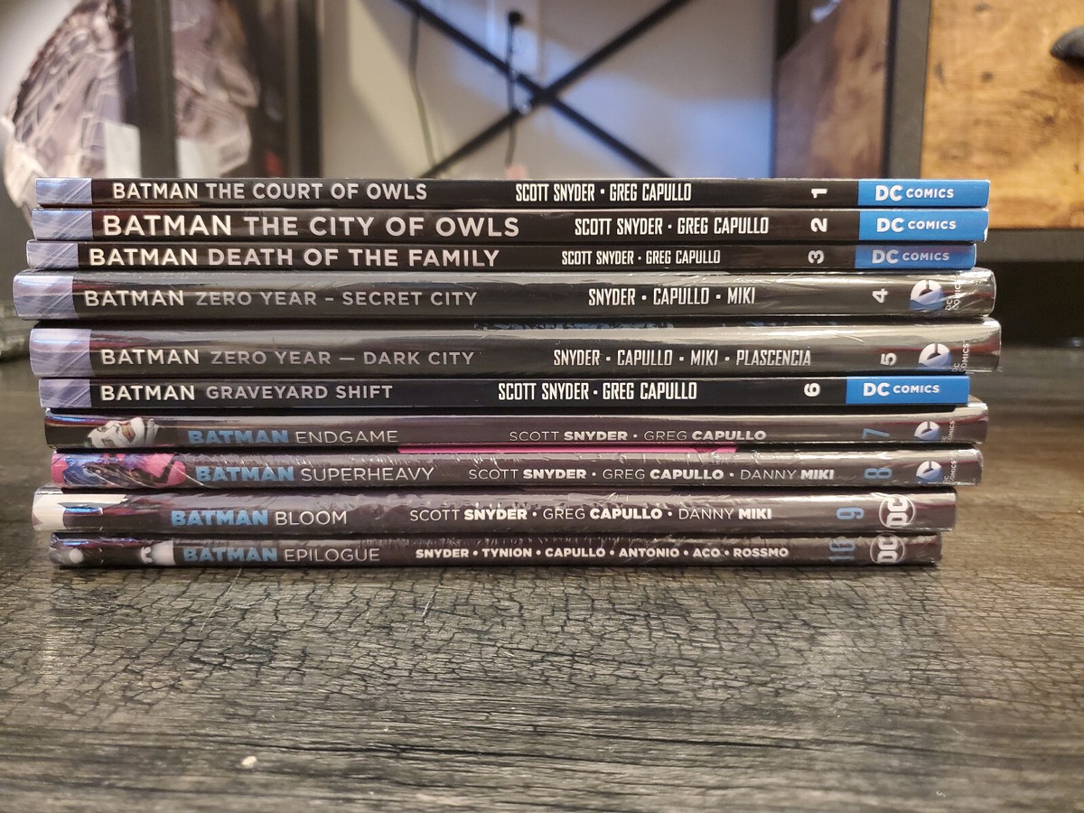 Batman by Scott Snyder lot (HC and TPB) Vol 1-10 Complete | eBay