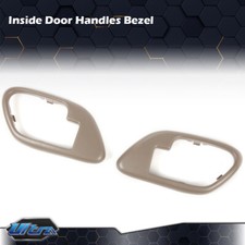 Inside Door Handles Bezel Pair Fit For 95-99 Chevy Gmc Truck Left Right
