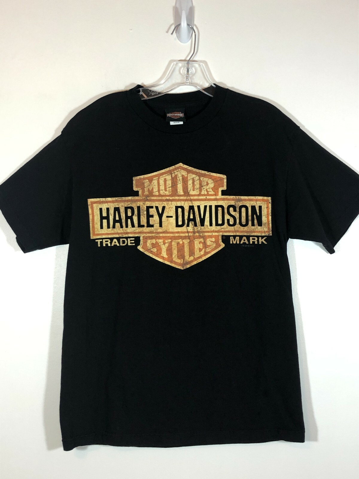 Harley-Davidson Men's 22 in. Bar & Shield H-D Pendant