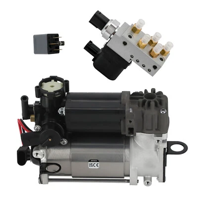 MAXPEEDINGRODS Suspension Pneumatique Compresseur + Valve Bloc for Mercedes W211 2113200304