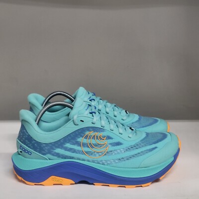 Topo Athletic Ultraventure 4 Aqua/Orange Mens Size 9M