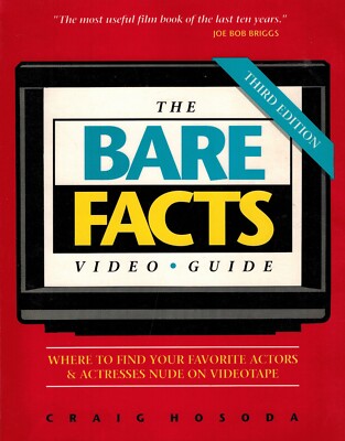 TASCHENBUCH - The Bare Facts Video Guide - Craig Hosoda
