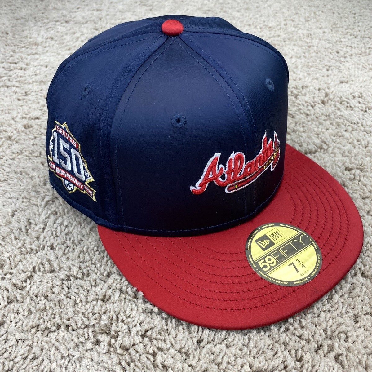 Atlanta Braves New Era Hat 150th Anniversary 59FIFTY Fitted Atlanta Braves New Era Hat 150th Anniversary 59FIFTY Fitted