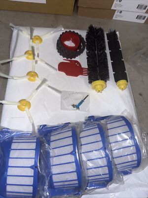 For iRobot Roomba 676 Vacuum Parts Filter Brush Kit
