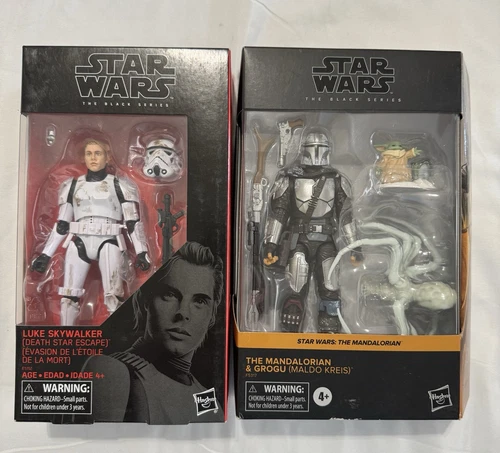 Star Wars Black Series Mandalorian Maldo Kreis Luke Skywalker Death Star Escape