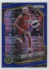 2025 Panini Prizm WNBA Blue Pulsar Prizm 21/199 Brittney Sykes #121 0ch