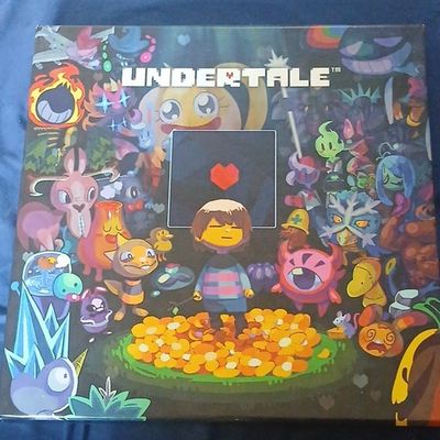 Toby Fox Undertale Original Soundtrack Vinyl LP Box Set Fangamer