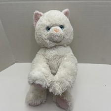 Build A Bear Promise Pets Himalayan Persian White Cat Blue Eyes 12" Plush BABW
