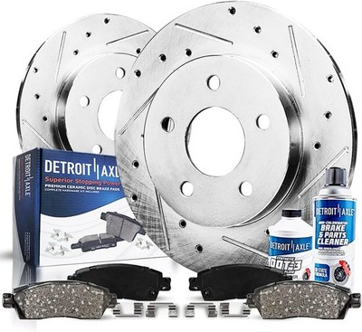 Rear Brake Pads Rotors for 2005 2006 2007 2008 Hyundai Sonata