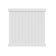 US Washington 6 Ft. H X 6 Ft. W Vinyl Privacy Fence Panel (Unassembled)-73014393