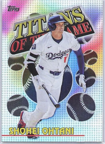2026 Topps #TOG-1 Shohei Ohtani Titans of the Game