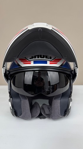 Shoei Neotec 3 Motorcycle Helmet Grasp tc-10 Small - Picture 5 of 12