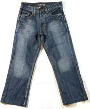 Flypaper Men's Jeans Boot Cut 29 X 32 original SZ Hemmed to 28X25 Cotton