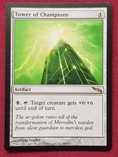 Magic The Gathering MIRRODIN TOWER OF CHAMPIONS artifact card MTG