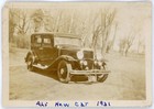 Vintage Snapshot Photo Al's New Car Shiny Sparkly 1931 Dodge Sedan Massachusetts — photo 1