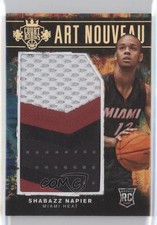 2014 Court Kings Art Nouveau Jerseys Numbers Prime 24/25 Shabazz Napier #22 0q0