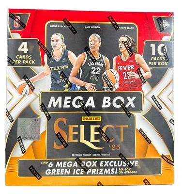 2024/25 Panini Select WNBA Basketball Hobby Mega Box