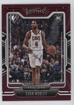 2021-22 Panini Chronicles Playbook Red 15/149 Evan Mobley #287 Rookie RC 0u5r