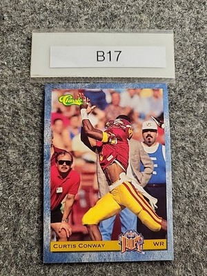 1993 Classic Draft Picks - Curtis Conway #7 (RC)
