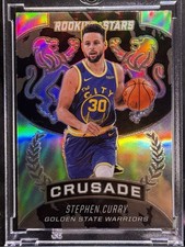 2020-21 PANINI CHRONICLES ROOKIES & STARS #531 CRUSADE HOLO PRIZM STEPHEN CURRY