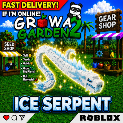 [ ] GROW A GARDEN 2 | GAG 2 | ICE CERPENT | Fast & Easy