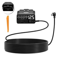 Dash Cam Hardwire Kit for OBD 2, USB C, LED Display, Parking Mode