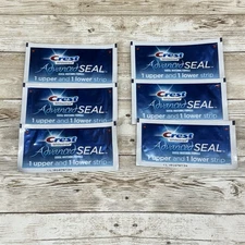 Crest Whitestrips Dental Whitening System 12 Strips 6 Upper 6 Lower SEALED