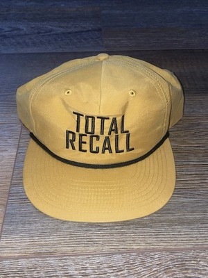 Total Recall 1990 - movie promo Cast & Crew hat cap men s adjustable Snapback
