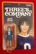 Three's Company Janet Wood Syndicate Collectibles Reaction Action Figure