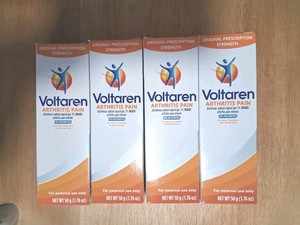 4 Volteran Arthritis Pain Relief Inflamation Gel 1.76 oz / 50 g 