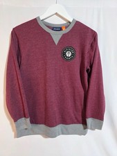 Children's Place Boys Sweatshirt Size L 10/12 Division Champs Pullover Maroon