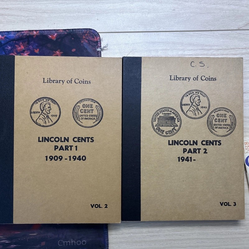Library of Coins LINCOLN CENTS  1941 - 1970  Part 1 and Part 2 Vol3  (79 coins