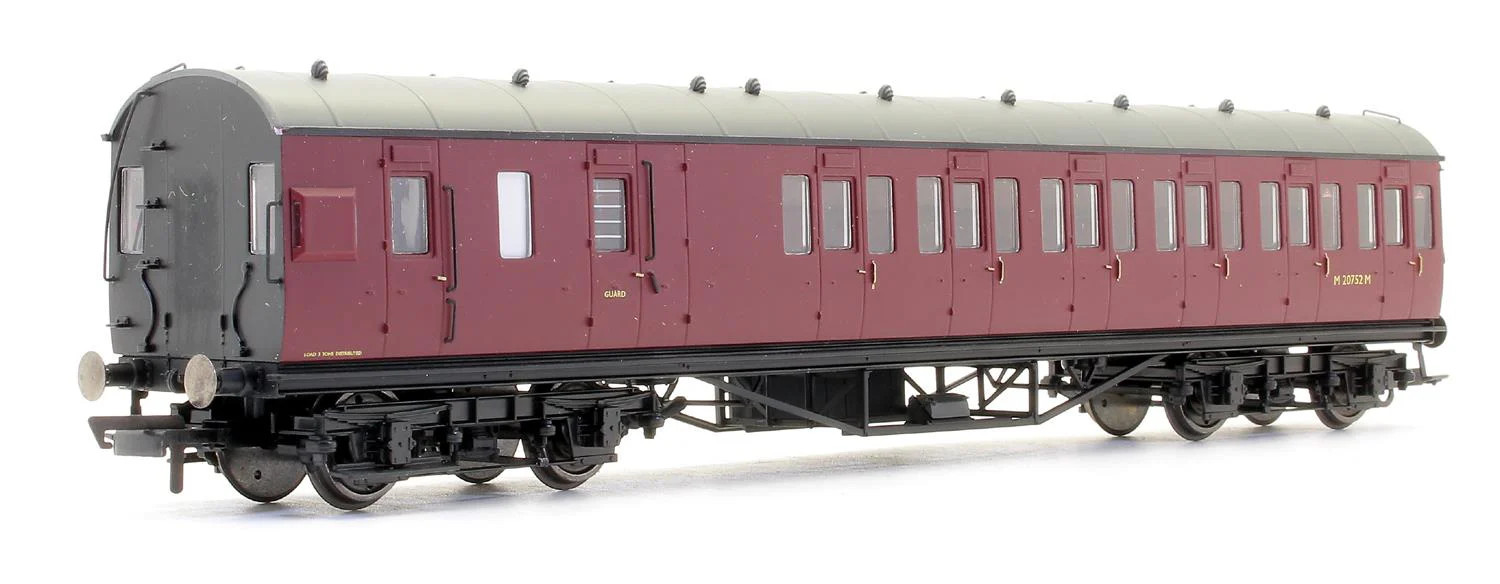 Hornby R4691B BR 57' Stanier Non-Corridor Third Brake M20752M