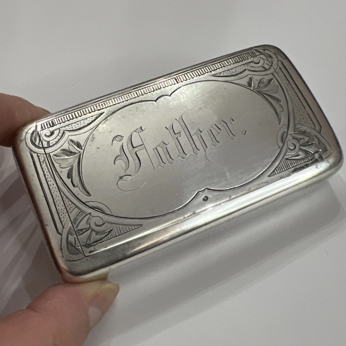 Silver Boxes 1850-1899 for sale | eBay