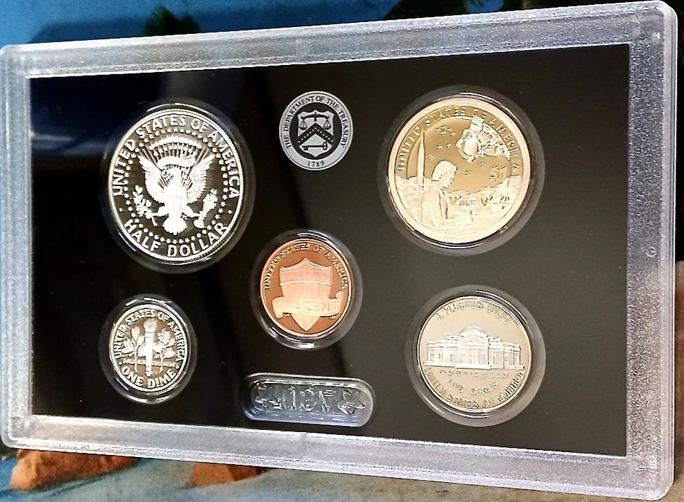 2019 Silver Proof Set With Box and COA & Graded West Point Special Edition Penny - Image 3 of 4