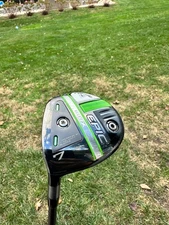 Callaway epic max left handed 7 wood 21° – cypher green 50g senior flex