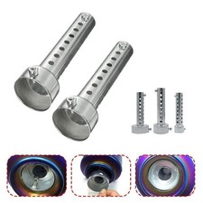 Motorcycle Muffler Insert – Long Baffle Silencer  35mm–60mm Exhaust Pipes NEW