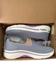 Skechers Go Walk Shoes Womens Size 8.5 Arch Fit Comfort Slip On Air Cooled