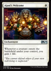Ajani's Welcome - Core Set 2019 #6 Uncommon