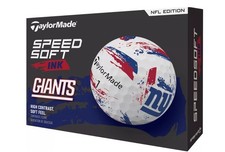 TaylorMade 2025 SpeedSoft Ink New York Giants Golf Balls Color: Multi