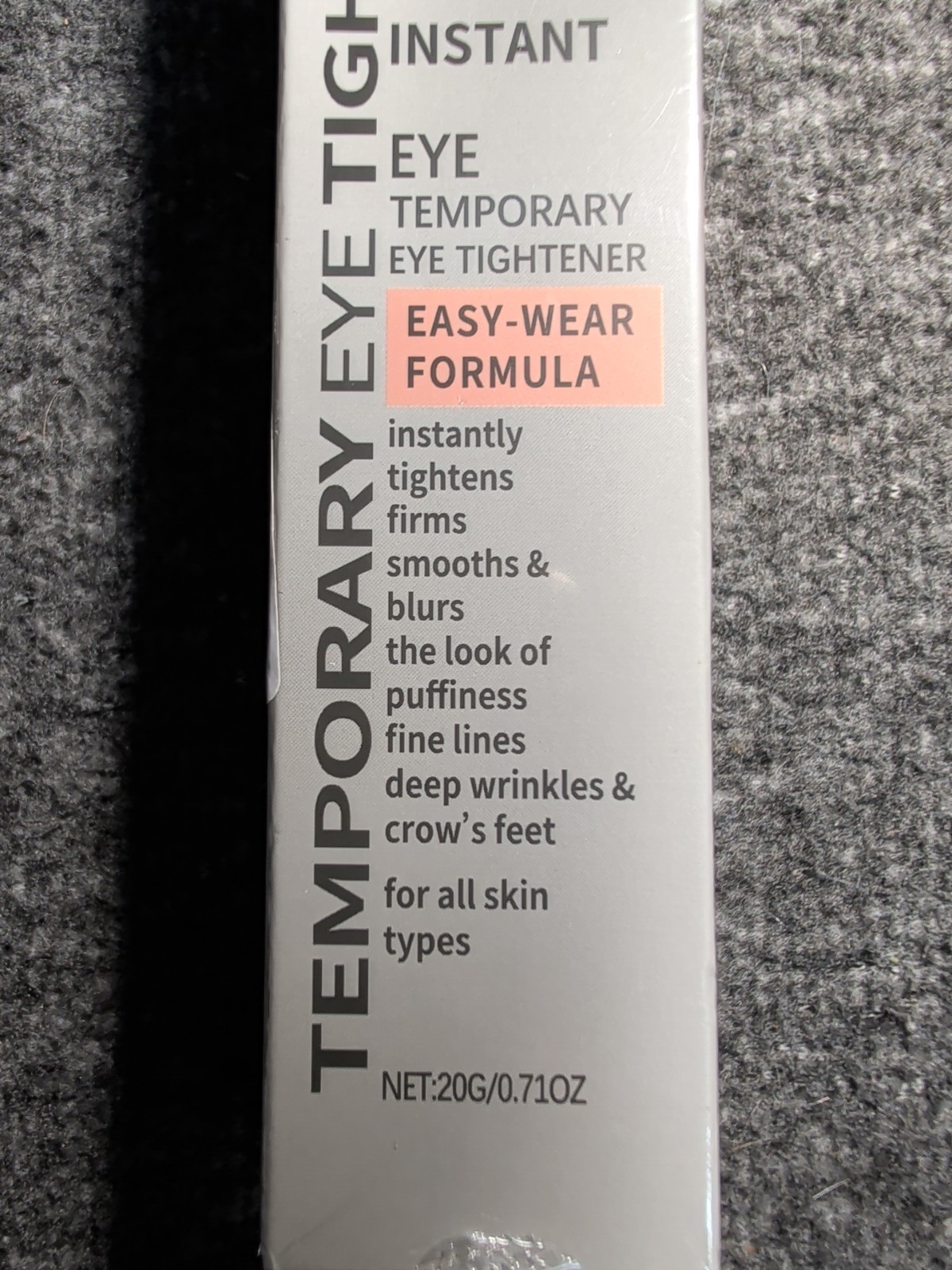 Gentle Skin Care Instant Eye Tightener, Instant Firming Temporary Eye Tightener