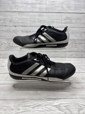 Adidas Porsche Design S2 schwarz Leder Fahrschuhe Herren Größe 8