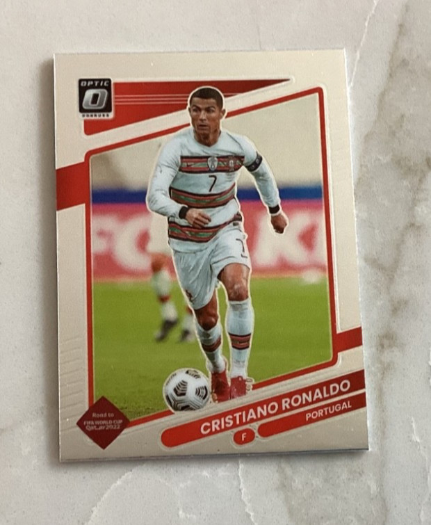 Cristiano Ronaldo 2021-2022 Panini Donruss Optic #116 Portugal FIFA World Cup
