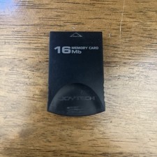 Joytech 16MB Memory Card For GameCube Tested Black